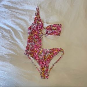 Frankie’s Bikini Floral One Piece